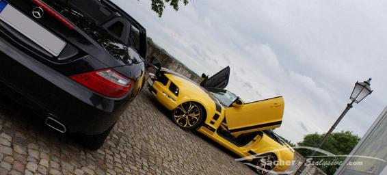 Mercedes slk - Ford Mustang Cabrio